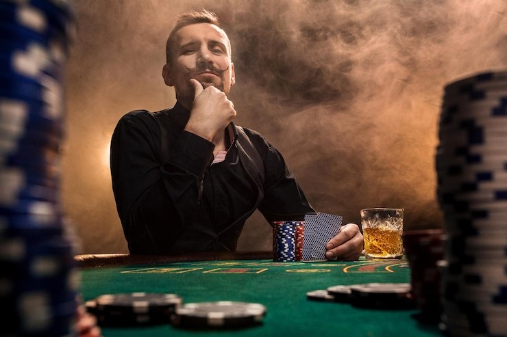 Pengguna bermain live casino dengan perangkat mobile dengan keamanan dan privasi terjaga